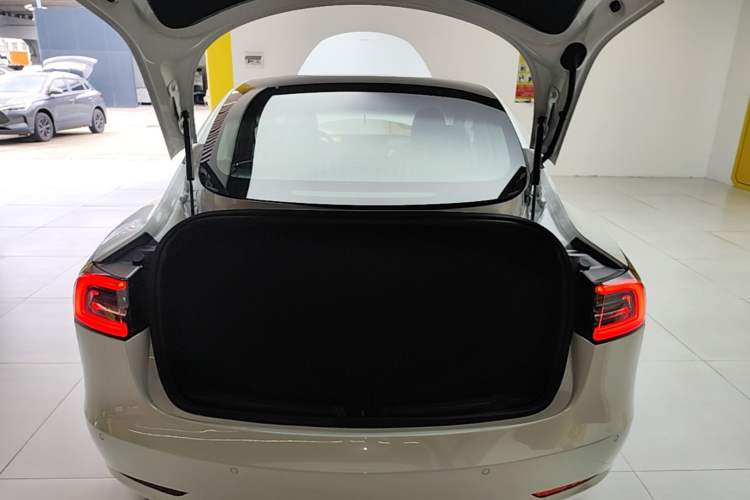 Used Tesla Model 3 2019 Long-Range Rear-Wheel-Drive Version Trunk
