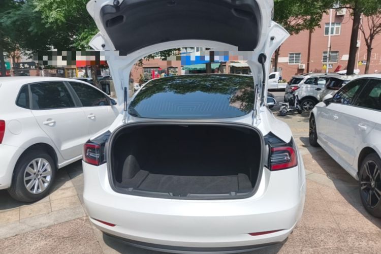 Used Tesla Model 3 2019 Standard Range Rear-Wheel Drive Upgraded Version (60 kWh) Trunk