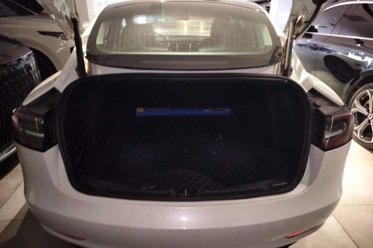 Used Tesla Model 3 2019 Long-Range Rear-Wheel-Drive Version Trunk
