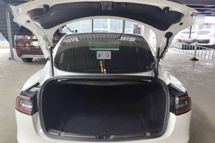 Used Tesla Model 3 2019 Long-Range All-Wheel-Drive Version Trunk