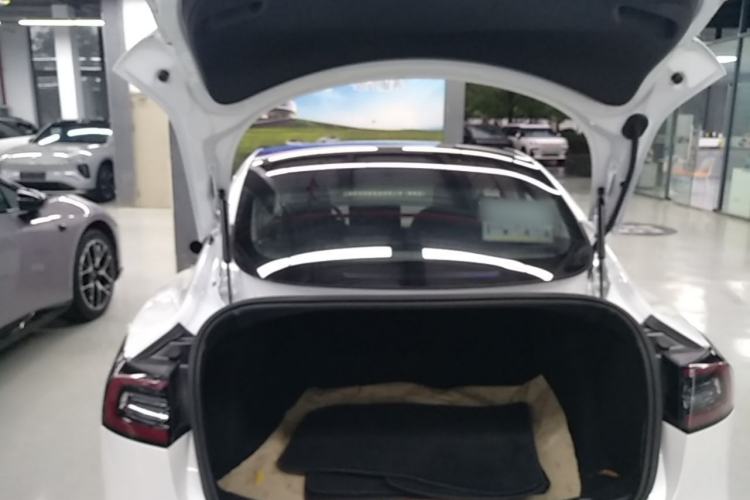 Used Tesla Model 3 2019 Long-Range All-Wheel-Drive Version Trunk