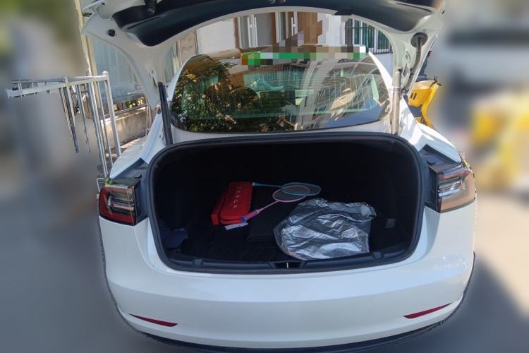 Used Tesla Model 3 2019 Standard Range Rear-Wheel Drive Upgraded Version (52 kWh) Trunk