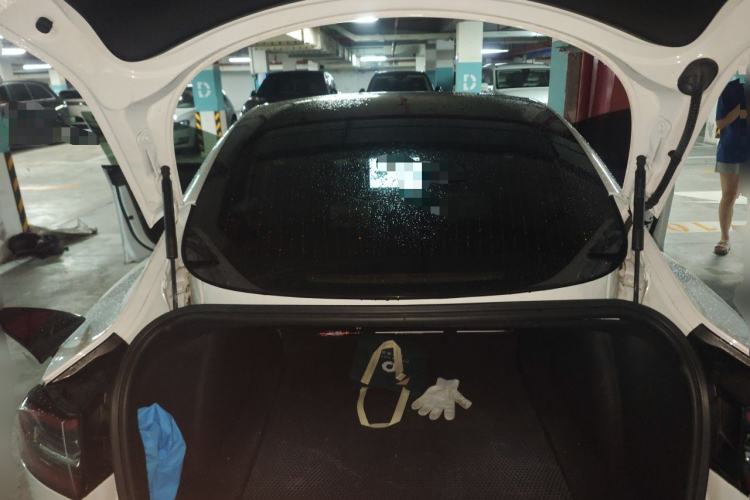 Used Tesla Model 3 2019 Standard Range Rear-Wheel Drive Upgraded Version (52 kWh) Trunk