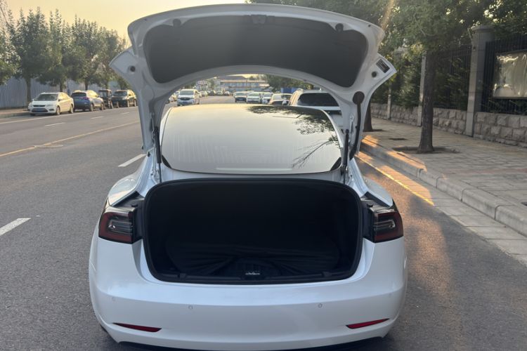 Used Tesla Model 3 2019 Standard Range Rear-Drive Upgraded Version Trunk