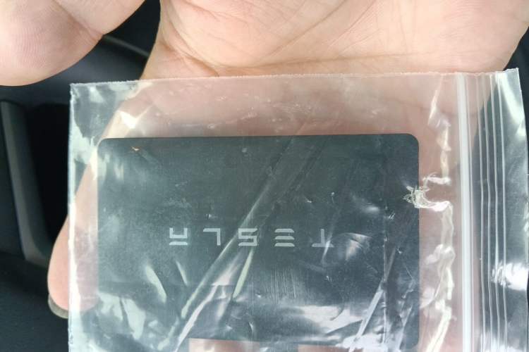 Used Tesla Model 3 2019 Standard Range Rear-Drive Upgraded Version Vehicle Key