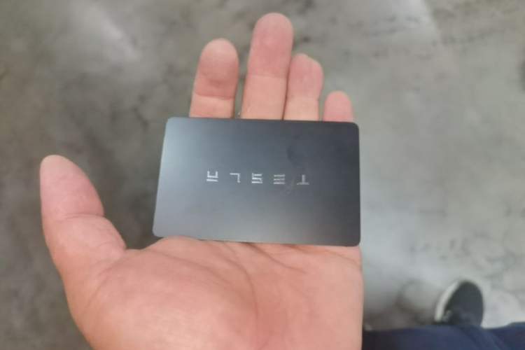 Used Tesla Model 3 2019 Standard Range Rear-Wheel Drive Upgraded Version (60 kWh) Vehicle Key