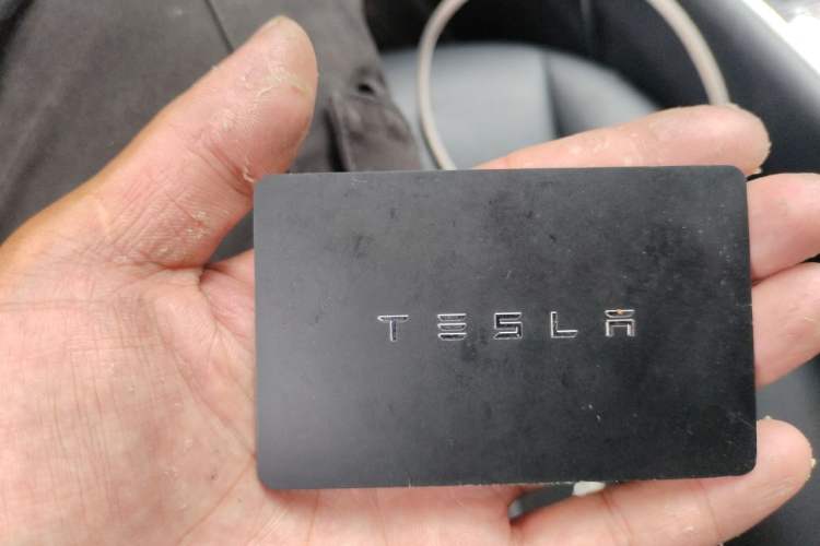 Used Tesla Model 3 2019 Long-Range Rear-Wheel-Drive Version Vehicle Key