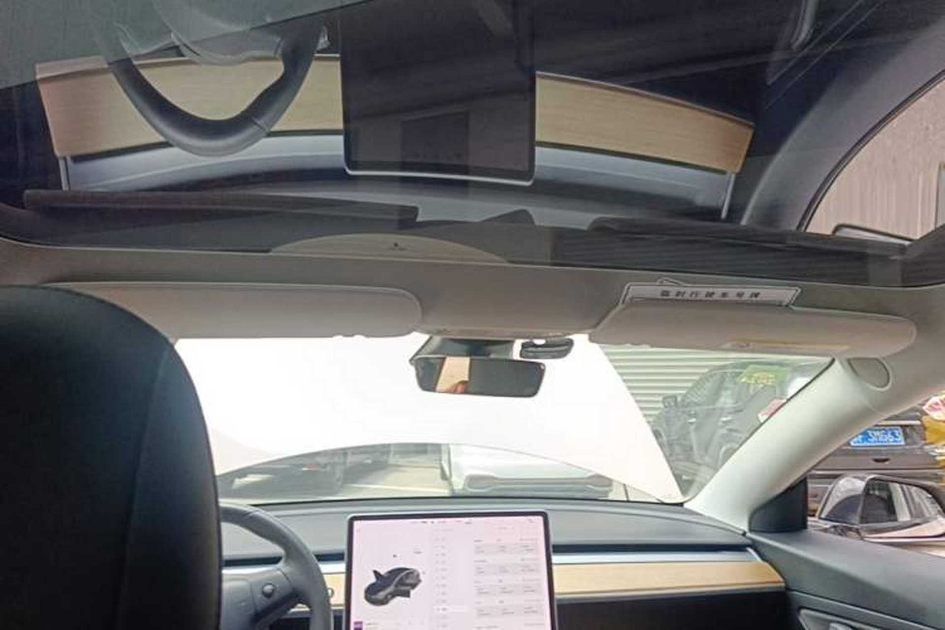 Used Tesla Model 3 2019 Standard Range Rear-Drive Upgraded Version Headliner