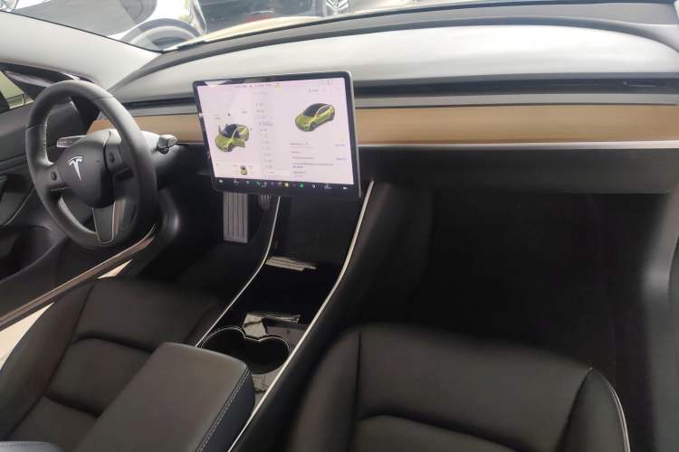 Used Tesla Model 3 2019 Standard Range Rear-Drive Upgraded Version Interior 2