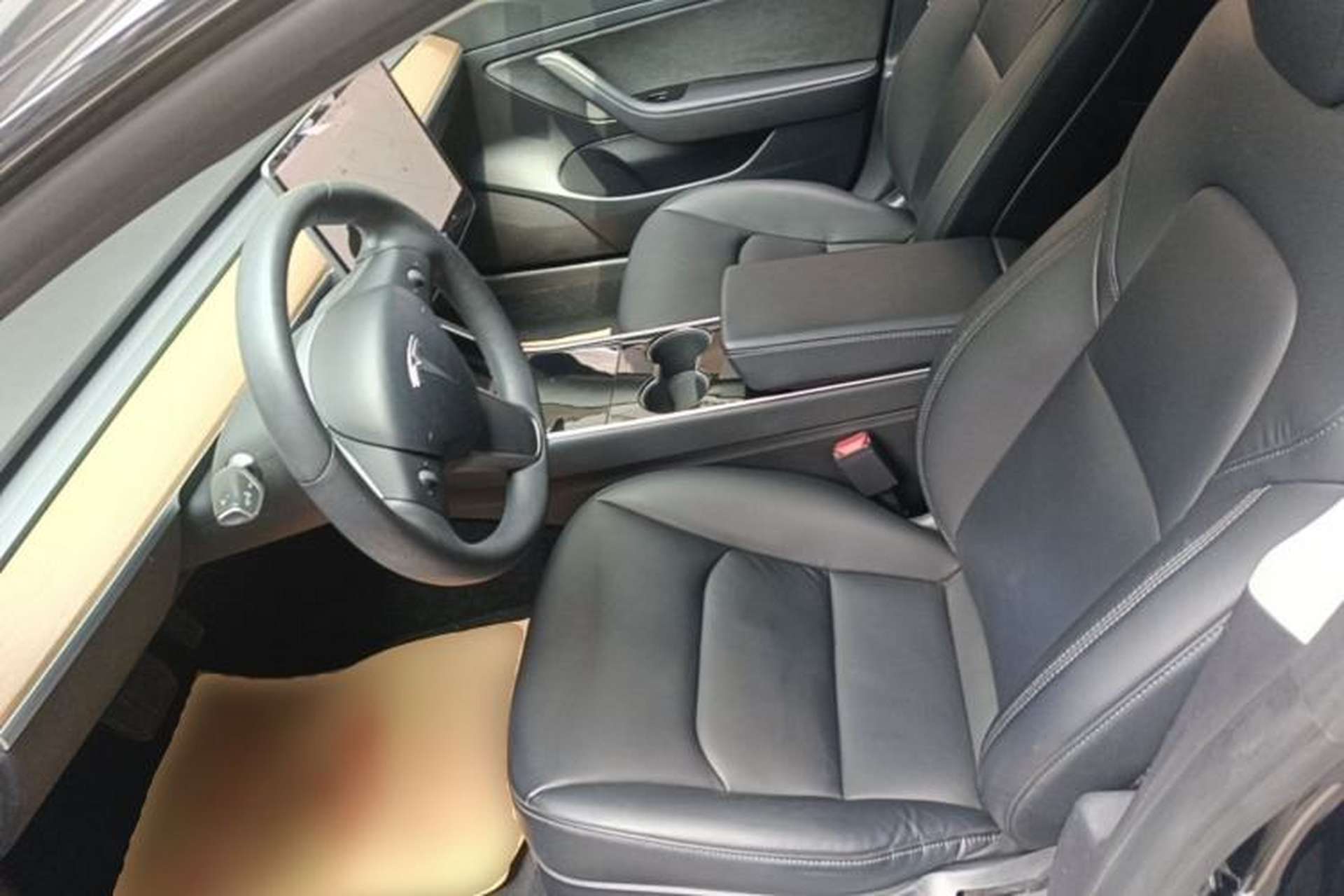 Used Tesla Model 3 2019 Standard Range Rear-Drive Upgraded Version Left Front Seat