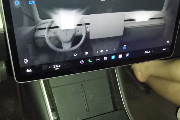 Used Tesla Model 3 2020 Refreshed Version Long-Range Rear-Wheel Drive Audio And AC Panel