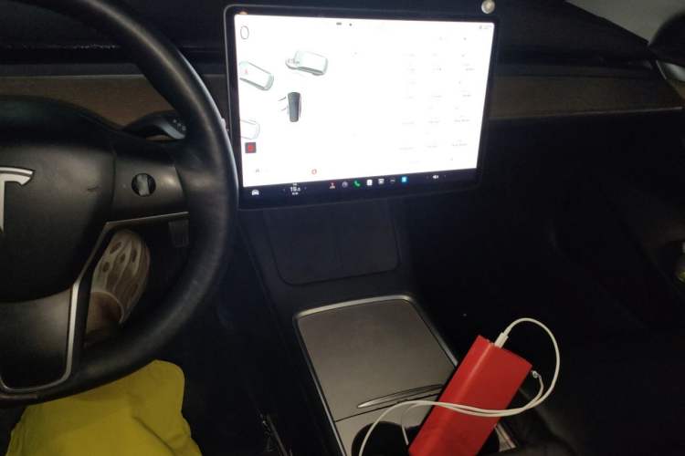 Used Tesla Model 3 2020 Revised Version Standard Range Rear-Wheel Drive – Upgraded Edition Audio And AC Panel