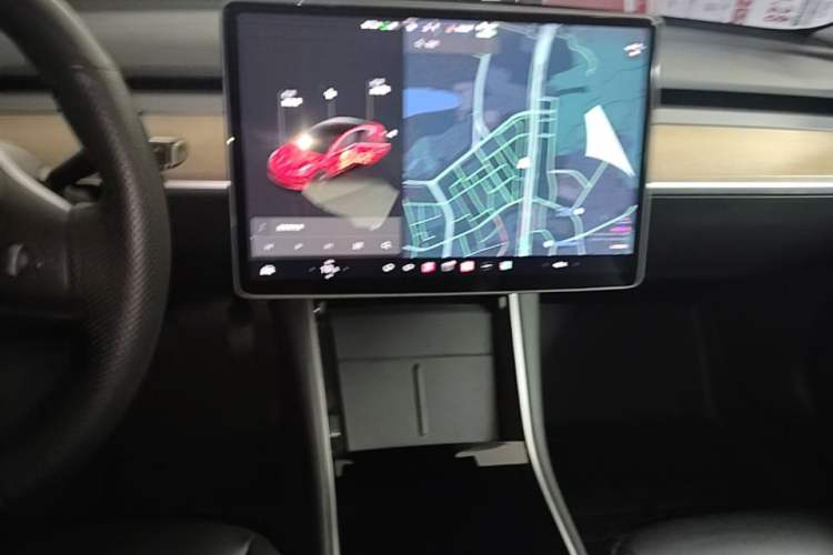 Used Tesla Model 3 2020 Standard Range Rear-Wheel Drive Upgraded Version Audio And AC Panel