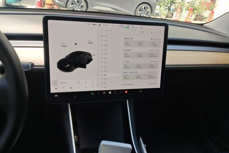 Used Tesla Model 3 2020 Revised Version Standard Range Rear-Wheel Drive – Upgraded Edition Audio And AC Panel