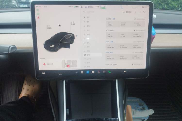 Used Tesla Model 3 2020 Revised Version Standard Range Rear-Wheel Drive – Upgraded Edition Audio And AC Panel
