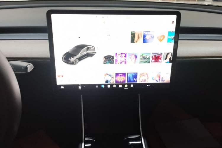 Used Tesla Model 3 2020 Revised Version Standard Range Rear-Wheel Drive – Upgraded Edition Audio And AC Panel