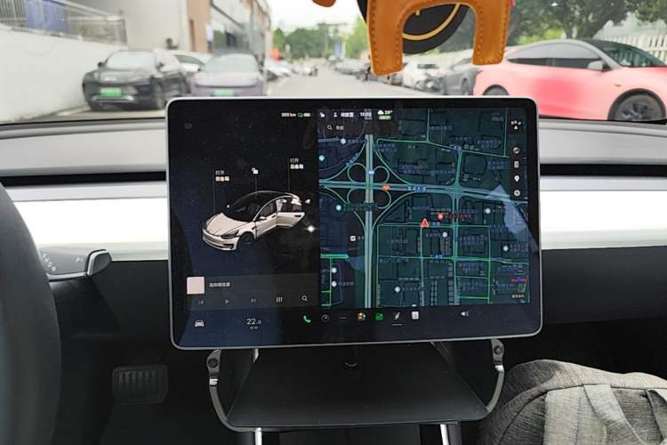 Used Tesla Model 3 2020 Revised Version Standard Range Rear-Wheel Drive – Upgraded Edition Audio And AC Panel