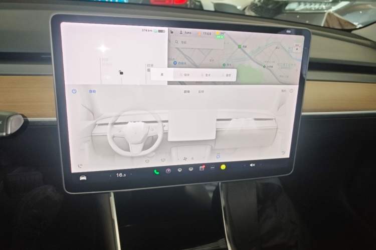 Used Tesla Model 3 2020 Refreshed Version Long-Range Rear-Wheel Drive Audio And AC Panel