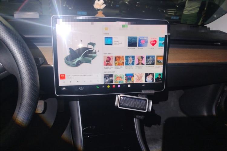 Used Tesla Model 3 2020 Standard Range Rear-Wheel Drive Upgraded Version Audio And AC Panel