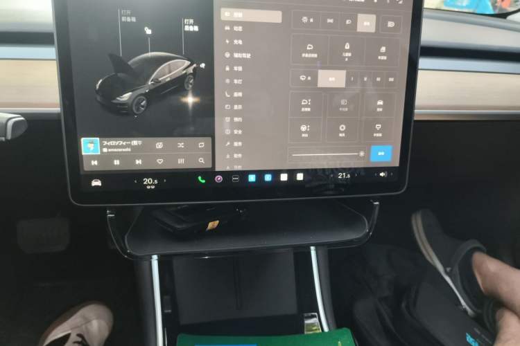 Used Tesla Model 3 2020 Revised Version Standard Range Rear-Wheel Drive – Upgraded Edition Audio And AC Panel