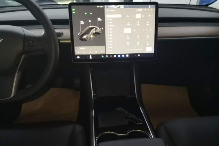 Used Tesla Model 3 2020 Revised Version Standard Range Rear-Wheel Drive – Upgraded Edition Audio And AC Panel