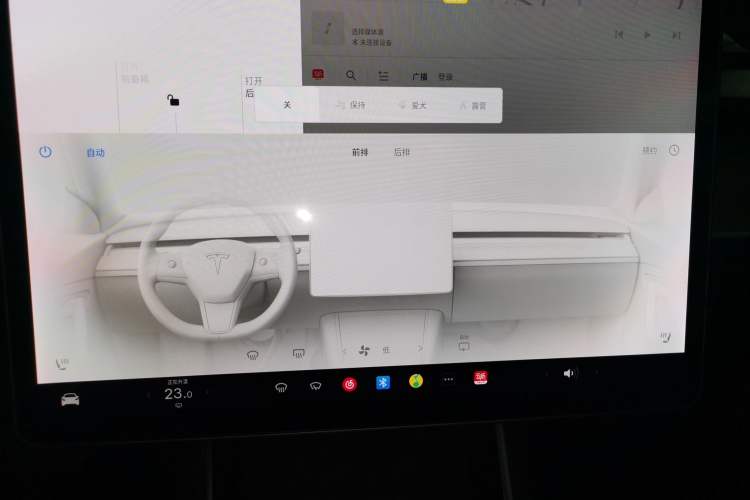 Used Tesla Model 3 2020 Standard Range Rear-Wheel Drive Upgraded Version Audio And AC Panel