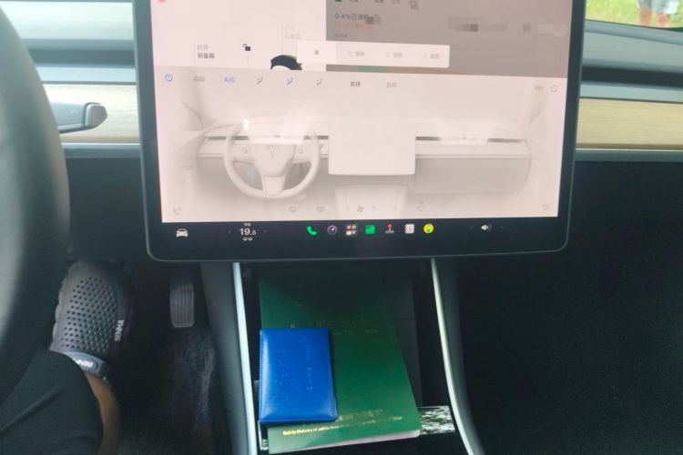 Used Tesla Model 3 2020 Revised Version Standard Range Rear-Wheel Drive – Upgraded Edition Audio And AC Panel