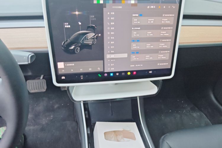 Used Tesla Model 3 2020 Refreshed Version Long-Range Rear-Wheel Drive Audio And AC Panel
