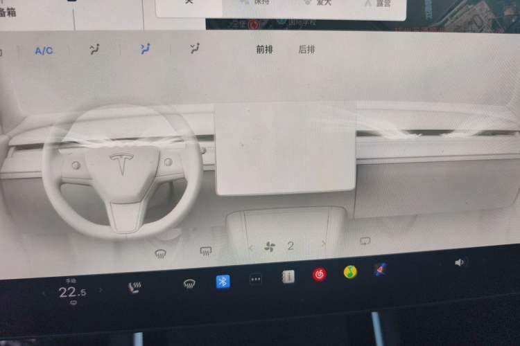 Used Tesla Model 3 2020 Revised Version Standard Range Rear-Wheel Drive – Upgraded Edition Audio And AC Panel