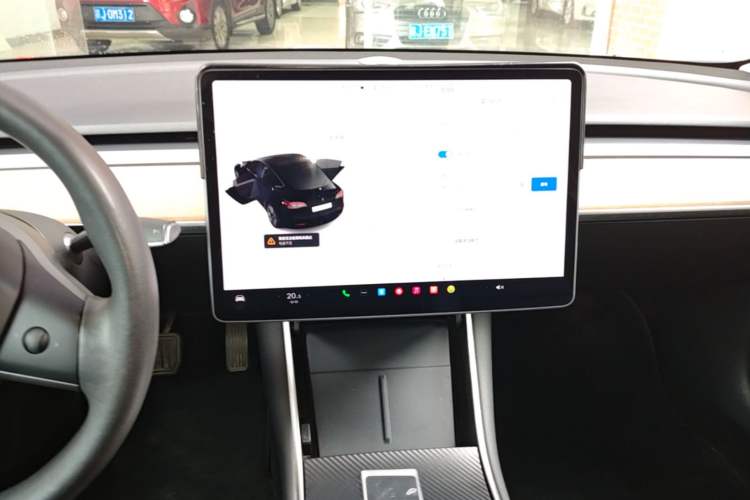 Used Tesla Model 3 2020 Refreshed Version Long-Range Rear-Wheel Drive Audio And AC Panel