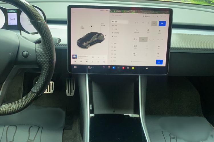 Used Tesla Model 3 2020 Revised Version Standard Range Rear-Wheel Drive – Upgraded Edition Audio And AC Panel