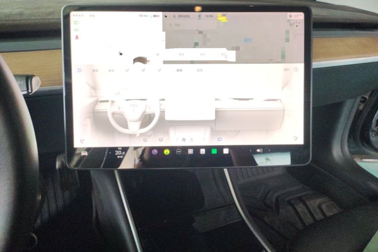 Used Tesla Model 3 2020 Revised Version Standard Range Rear-Wheel Drive – Upgraded Edition Audio And AC Panel