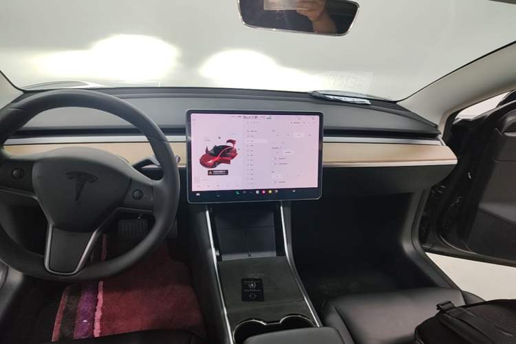 Used Tesla Model 3 2020 Revised Version Standard Range Rear-Wheel Drive – Upgraded Edition Audio And AC Panel