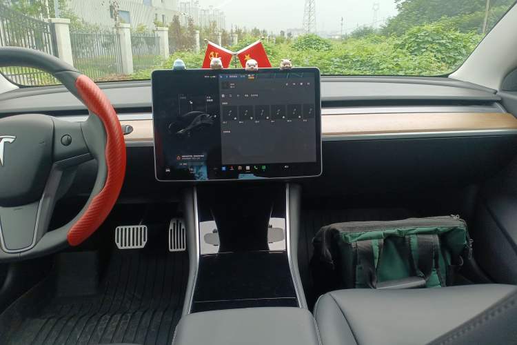 Used Tesla Model 3 2020 Refreshed Version Long-Range Rear-Wheel Drive Audio And AC Panel