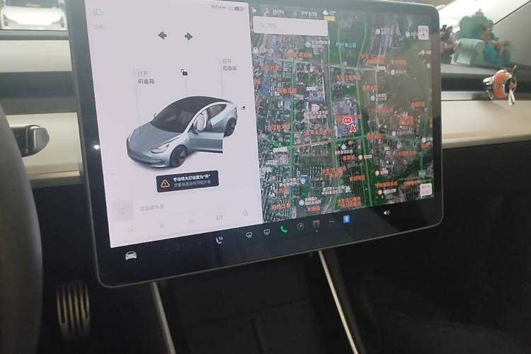 Used Tesla Model 3 2020 Standard Range Rear-Wheel Drive Upgraded Version Audio And AC Panel