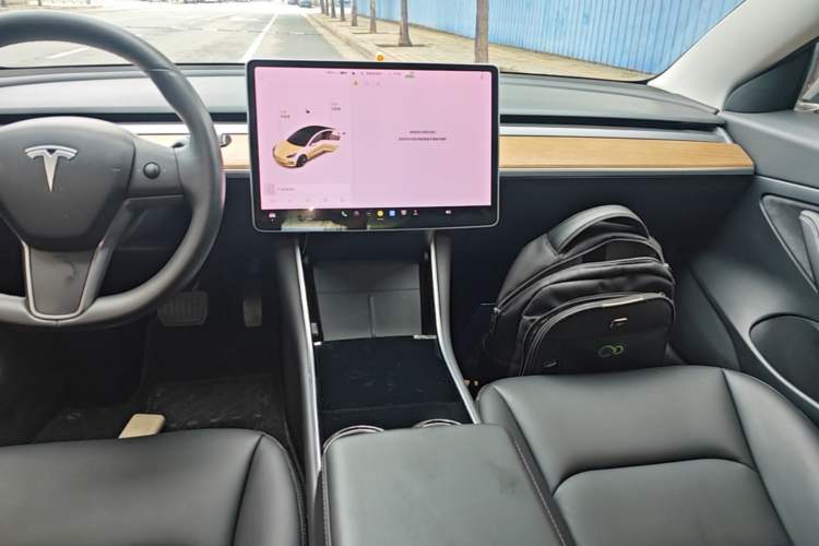 Used Tesla Model 3 2020 Standard Range Rear-Wheel Drive Upgraded Version Audio And AC Panel