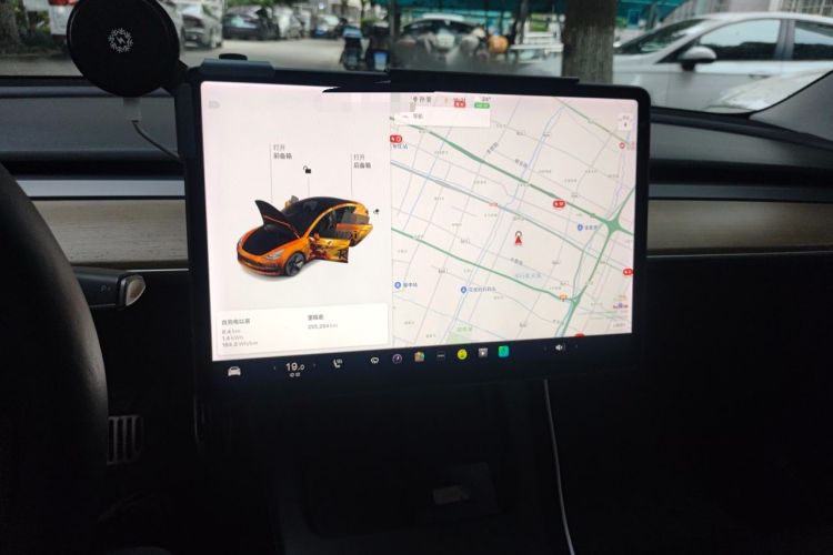 Used Tesla Model 3 2020 Revised Version Standard Range Rear-Wheel Drive – Upgraded Edition Audio And AC Panel