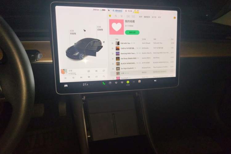 Used Tesla Model 3 2020 Standard Range Rear-Wheel Drive Upgraded Version Audio And AC Panel