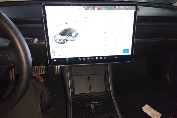 Used Tesla Model 3 2020 Standard Range Rear-Wheel Drive Upgraded Version Audio And AC Panel