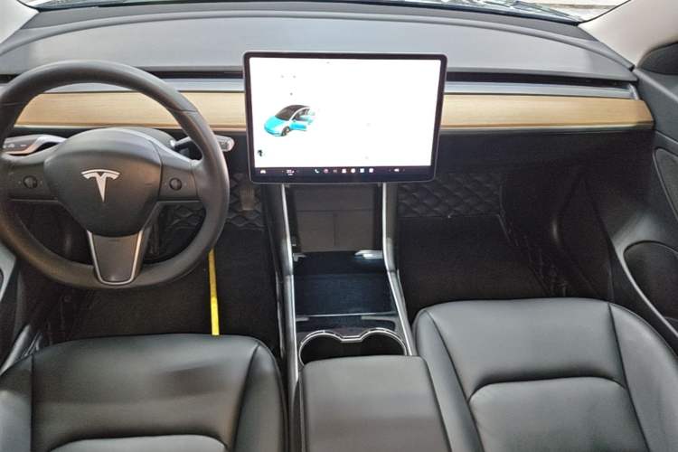 Used Tesla Model 3 2020 Standard Range Rear-Wheel Drive Upgraded Version Audio And AC Panel