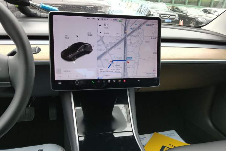 Used Tesla Model 3 2020 Revised Version Standard Range Rear-Wheel Drive – Upgraded Edition Audio And AC Panel
