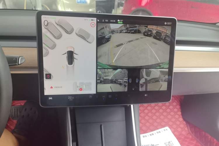 Used Tesla Model 3 2020 Standard Range Rear-Wheel Drive Upgraded Version Audio And AC Panel