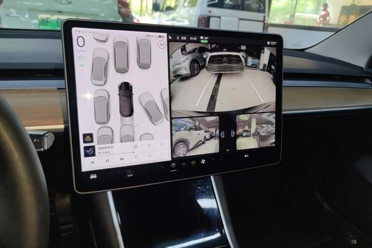 Used Tesla Model 3 2020 Revised Version Standard Range Rear-Wheel Drive – Upgraded Edition Audio And AC Panel