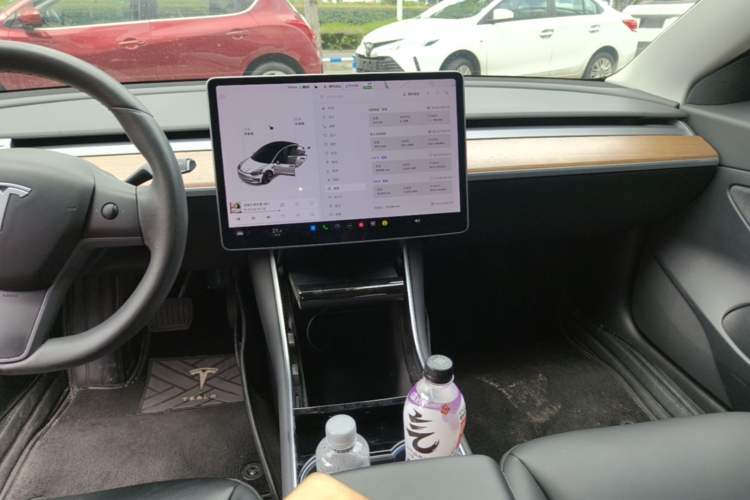 Used Tesla Model 3 2020 Refreshed Version Long-Range Rear-Wheel Drive Audio And AC Panel