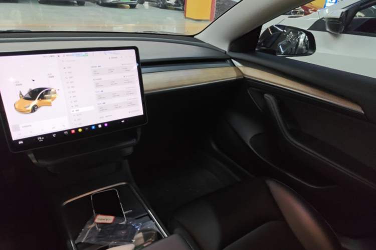 Used Tesla Model 3 2020 Standard Range Rear-Wheel Drive Upgraded Version Audio And AC Panel