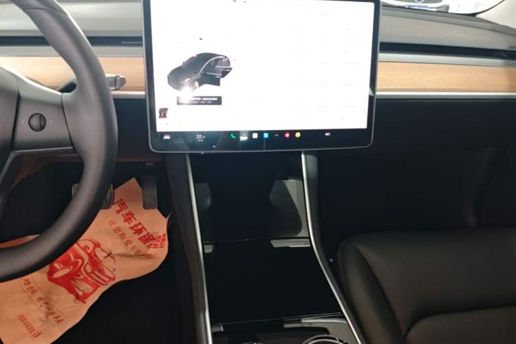 Used Tesla Model 3 2020 Standard Range Rear-Wheel Drive Upgraded Version Audio And AC Panel