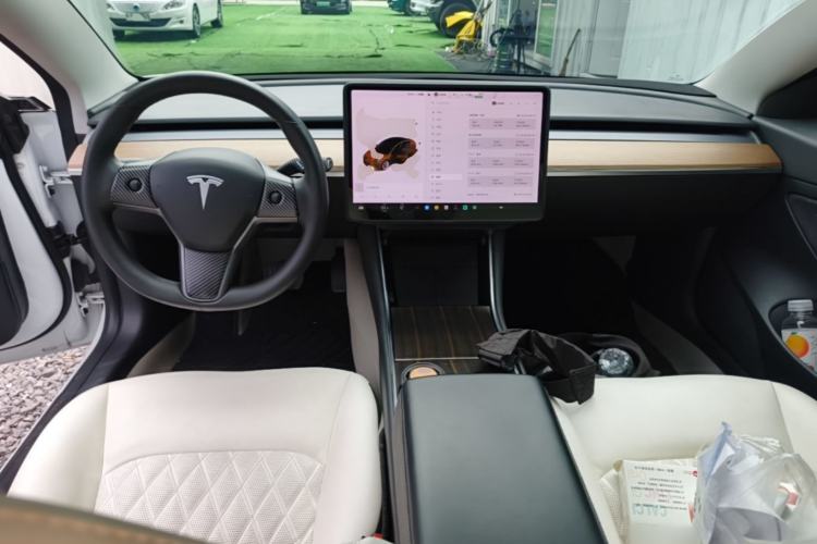 Used Tesla Model 3 2020 Standard Range Rear-Wheel Drive Upgraded Version Center Console