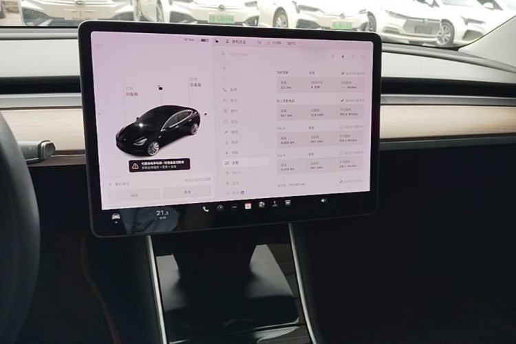 Used Tesla Model 3 2020 Standard Range Rear-Wheel Drive Upgraded Version Center Console