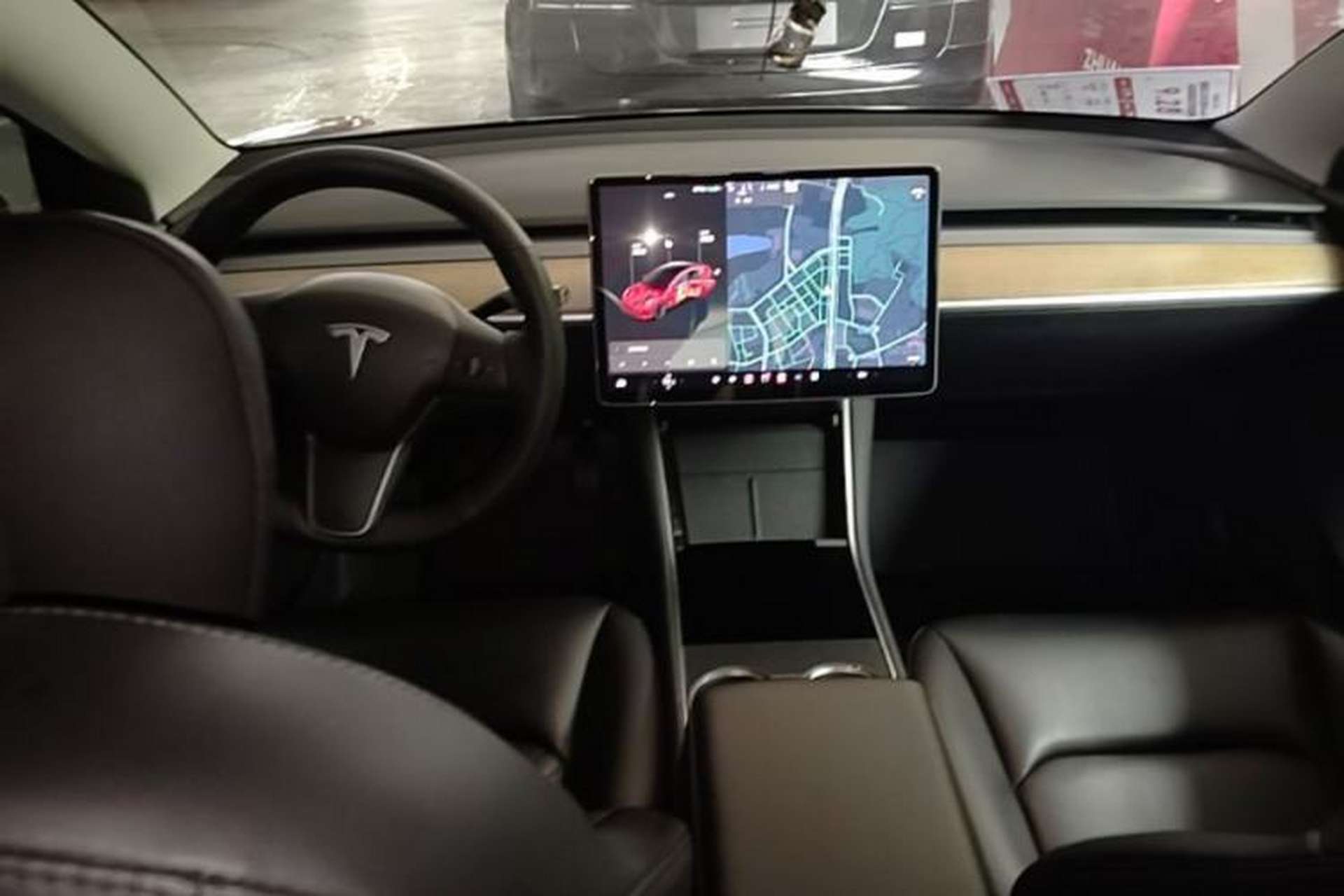 Used Tesla Model 3 2020 Standard Range Rear-Wheel Drive Upgraded Version Center Console