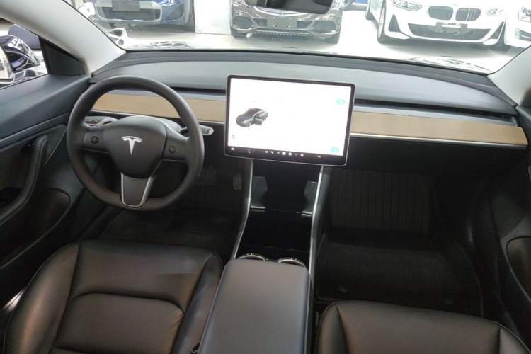 Used Tesla Model 3 2020 Revised Version Standard Range Rear-Wheel Drive – Upgraded Edition Center Console